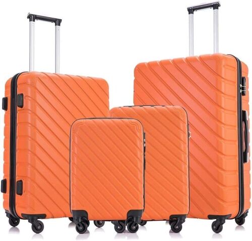 Fridtrip Hardshell Lightweight Luggage with Spinner Wheels, 4 Piece Set  - Lot 803