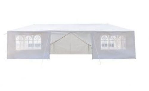 10' x 30' Outdoor Canopy Party Tent, 8 Removable Walls - Lot 805