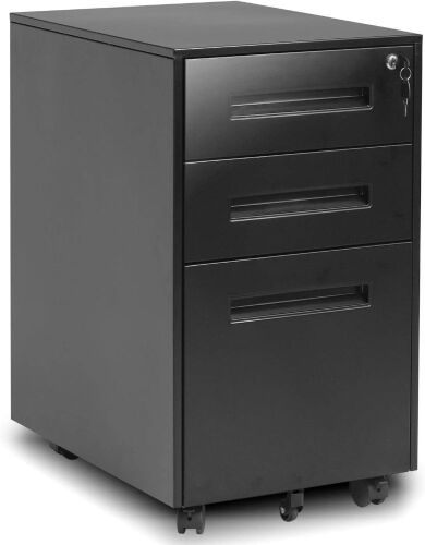 Vingli 3 Drawer Mobile Filing Cabinet - Lot 877