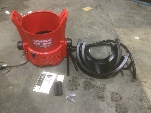 Flowtron The Ultimate Mulcher Electric Leaf Eater - Cone is Slightly Warped   - Lot 1095