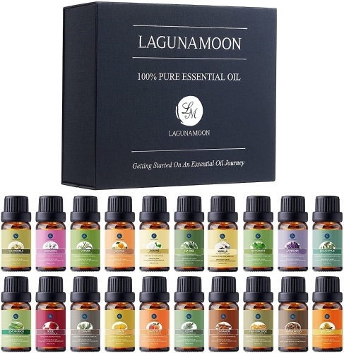 Lagunamoon Premium Essential Oils Set, 20 Pcs - Lot 1158