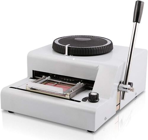 PVC Card Embosser Manual Stamping Machine - Lot 1183