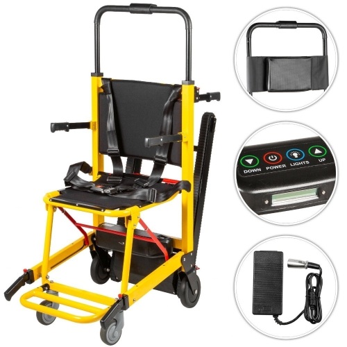 VEVOR Electric Stair Climbing Wheelchair Crawler Stair Evacuation Chair. Appears New. $2,199 Retail Value - Lot 57