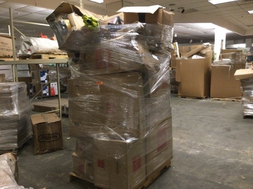Pallet of Salvage BCP Items. Will Include Broken or Incomplete Pieces - Lot 109