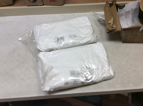 Lot of (2) New Down Alternative Bed Pillows - Lot 116