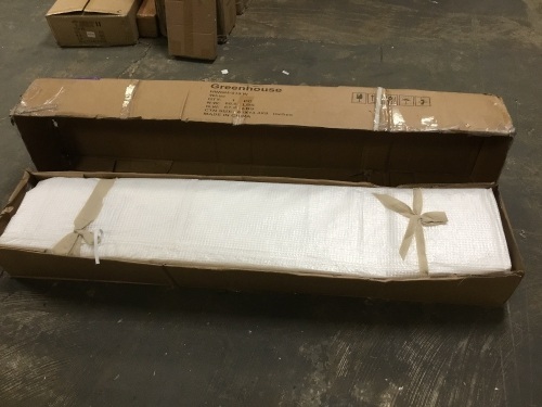 10' W x 20' D Greenhouse. Appears New. Unknown if there is hardware - Lot 121