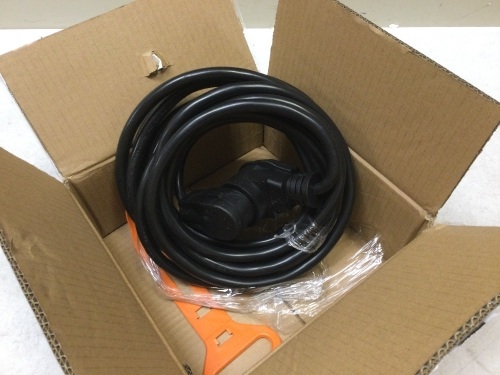 Welder Extension Cord 50A 15ft Heavy Duty 6-50P/R 10AWG 250V. Appears New - Lot 126