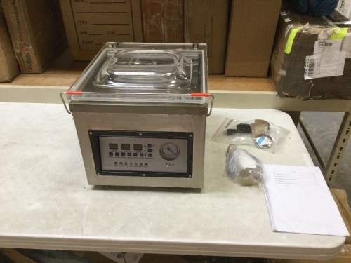Digital Vacuum Packaging Machine. Powers Up, Not Tested Further. E-Commerce Return - Lot 128
