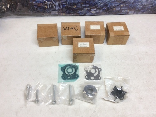 Lot of (5) New OEM Yamaha F75-F100 Outboard Water Pump Repair Kits 67F-W0078-00-00 - Lot 138