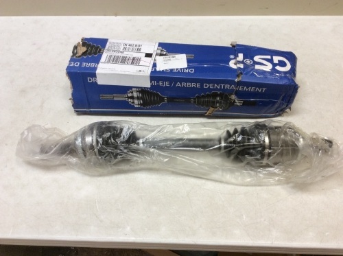 GSP CV Axle Shaft Assembly - Left Front (Drivers Side); 26-5/8" Compressed Length; 30 Spline Outer Joint; 24 Spline Inner Joint; 48 Tooth ABS Ring. Fits: LEXUS: 2010-15 RX350; TOYOTA: 2011-16 Highlander, 2009-15 Venza. Appears New.  - Lot 204