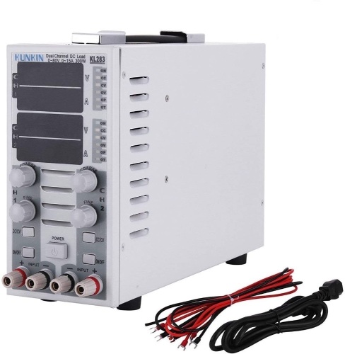 KL283 300W LCD Dual Channel DC Electronic Load Instrument 2CH Adjustable 30A 80V. Appears New - Lot 244
