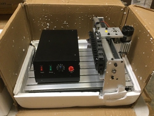 4 Axis Cnc Router 3040 Engraving Milling Machine. Unknown Condition, E-Commerce Return - Lot 250