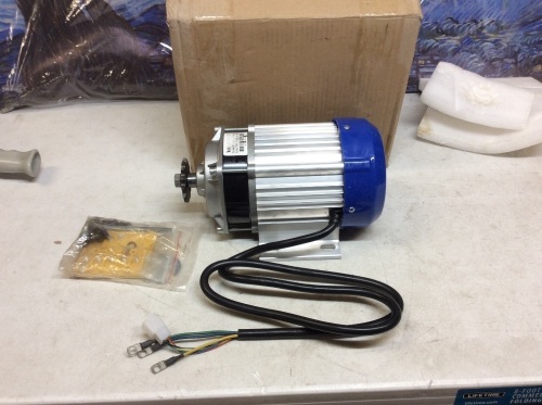 750W 48V Electric Motor for Bicycle. Unknown Condition. E-Commerce Return - Lot 260