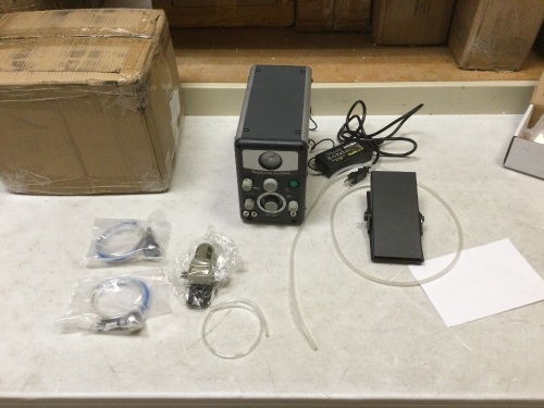 Premium Quality HH-G01 Pneumatic Engraver Double Ended Impact Jewelry Engraver 110V. Powers Up, Not Tested Further. - Lot 285