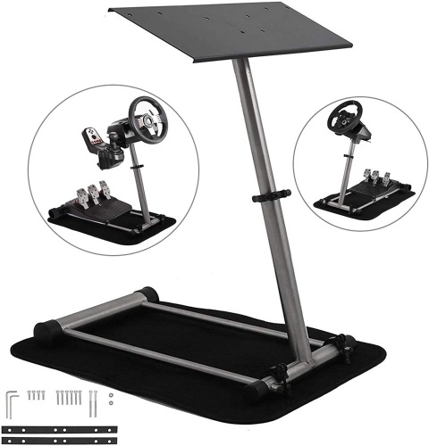 Steering Wheel Stand Racing Simulator Gaming 4 Logitech G29 G920 G27 G25 GT. Appears New - Lot 294
