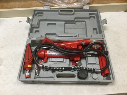 6-Ton Capacity Hydraulic Body-Frame Repair Kit. Unknown, Untested E-Commerce Return - Lot 295