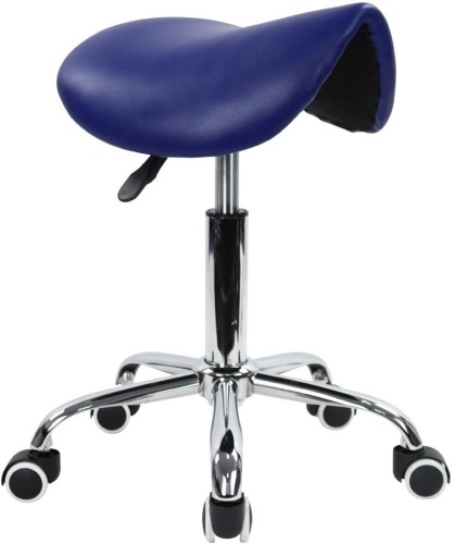 KKTONER Rolling Saddle Stool. Appears New - Lot 476