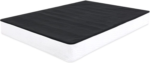 Box Spring Mattress Foundation w/Cover, Queen Size. E-Commerce Return. Condition Unknown.  - Lot 487