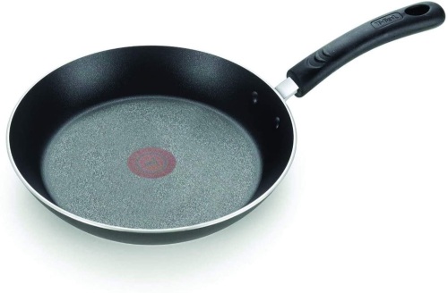 T-fal E93808 Professional Nonstick Fry Pan, Nonstick Cookware, 12.5 Inch Pan, Thermo-Spot Heat Indicator, Black. Appears New - Lot 490
