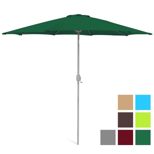 Green Outdoor Umbrella. Appears New.  - Lot 501