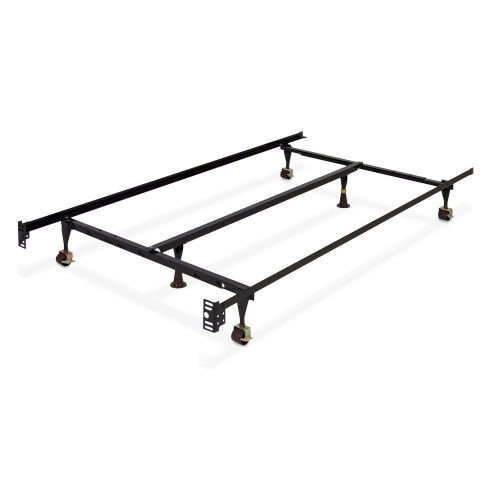 Lot of (2) Adjustable Metal Bed Frames w/ Center Support. Adjusts to Fit Twin/Full & Queen Sized Mattresses & Headboards. Appears New.  - Lot 525