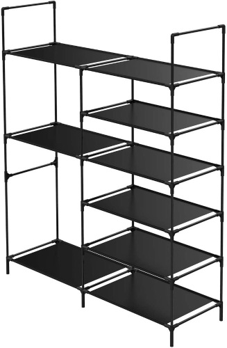 KIKIONLIFE DIY 6-Tier Shoe Tower Storage Rack. Appears New. E-Commerce.  - Lot 542
