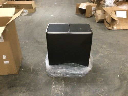 Double Step Trash Can. New with Dent. SEE PICTURES - Lot 703