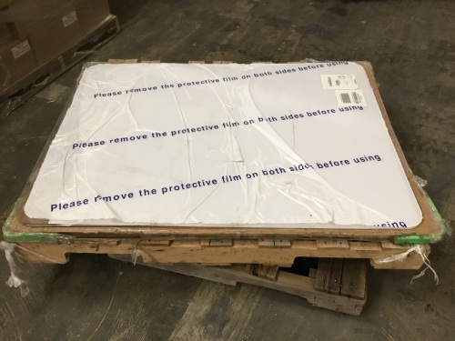 Lot of (3) AMT AS-9 Sneeze Guards, Large 47" x 35", (2) Thick & (1) Thin Guard. Appear New.  - Lot 712