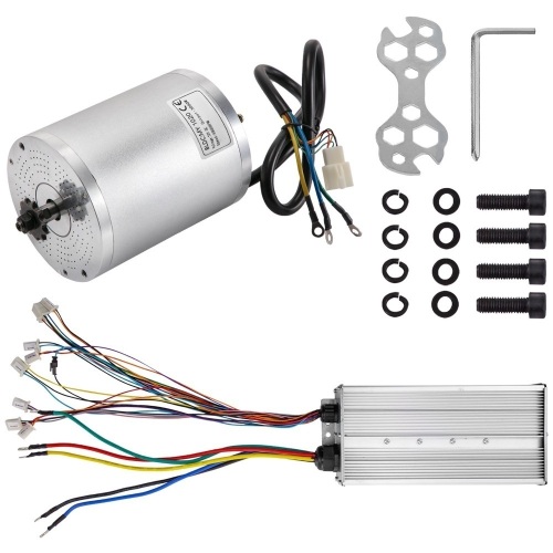 72v 3000w BLDC Motor Kit w/ Brushless Controller for Electric Bicycle or Scooter. E-Commerce Return. Unknown Condition.  - Lot 731