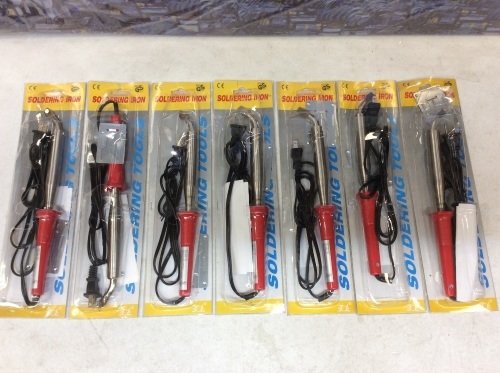 Lot of (7) New Soldering Irons - Lot 938