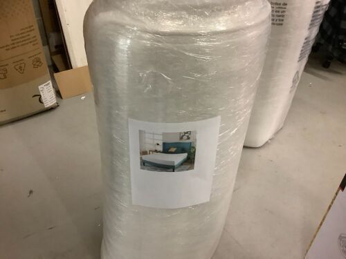 Zinus Queen Mattress, 13" Icoil Spring Pressure Relief Euor Top, Appears New - Lot 79