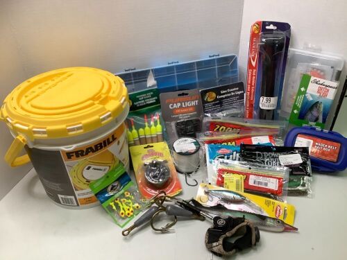 Lot of (20) Misc. Fishing Lures and Supplies, Ecommerce Return - Lot 117