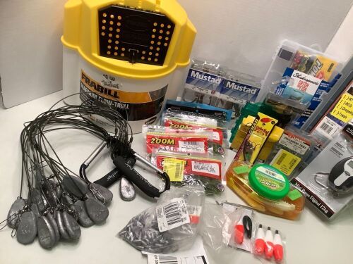 Lot of (20) Misc. Fishing Lures and Supplies, Ecommerce Return - Lot 128