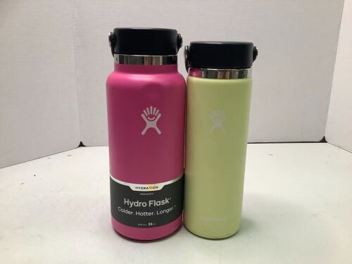 Lot of (2) HydroFlask, Ecommerce Return, Dents - Lot 338