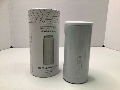 Brymate Hopsulator Slim, Glitter White, Appears New - Lot 343