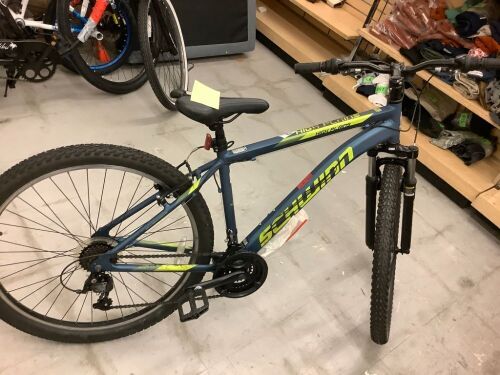 Schwinn High Plains 27.5 Mountain Series Bike, Cosmetic Dings, Wobble to tires, Ecommerce Return - Lot 345