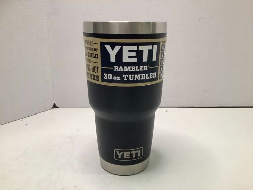 Yeti Rambler 30 Oz. Tumbler, Missing Lid, Appears New - Lot 373