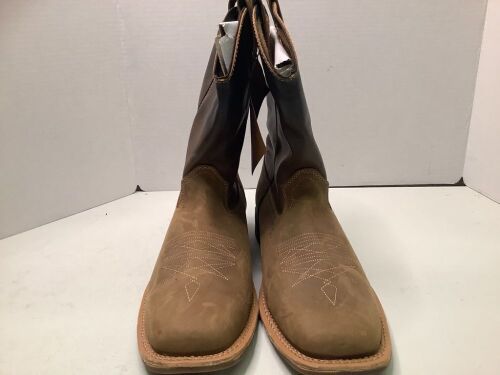 Irish Setter Deadwood Wide Square-Toe Western Boots for Men - Brown, 12, Appears New - Lot 381