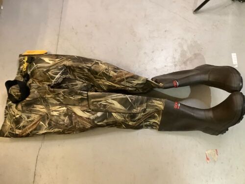 Men's Hip Waders, 11R, Ecommerce Return - Lot 411