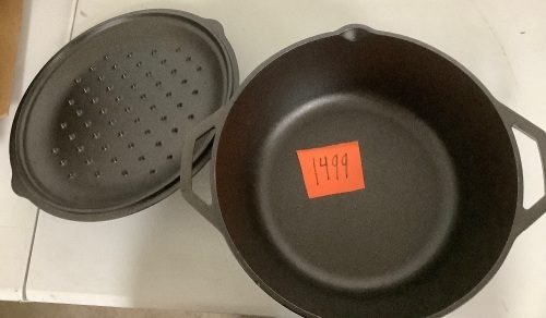 Lodge Cast Iron Dutch Oven - Lot 1499
