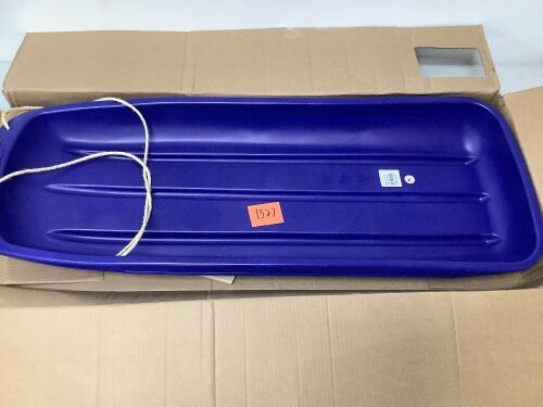 Lucky Bums Blue Plastic Sled - Lot 1527