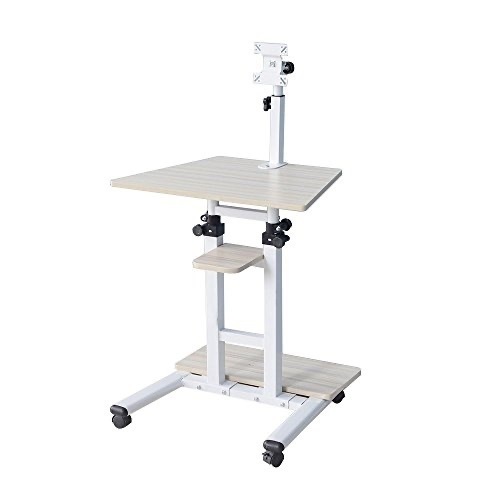 Adjustable Mobile Standing Desk - Lot 1550
