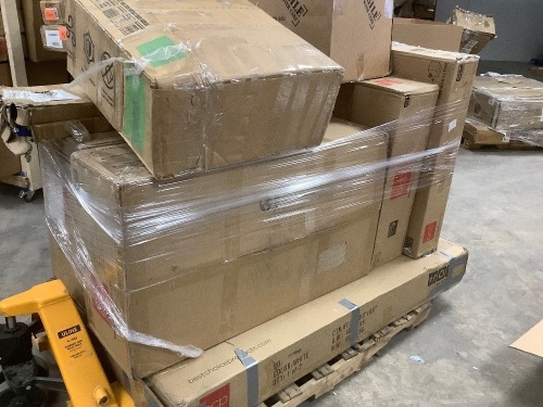 Pallet of Assorted BCP Salvage, Will Contain Missing or Broken Items - Lot 1572
