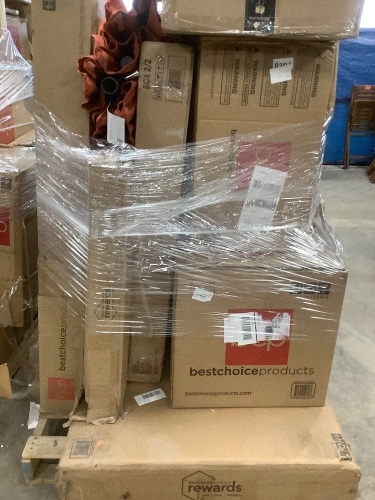 Pallet of Assorted BCP Salvage, Will Contain Missing or Broken Items - Lot 1573