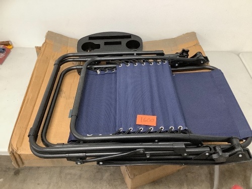Zero Gravity Patio Chair (1 PC) - Lot 1600
