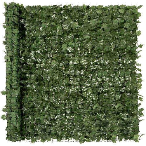 Outdoor Faux Ivy Privacy Screen Fence - 94x59in - Lot 736