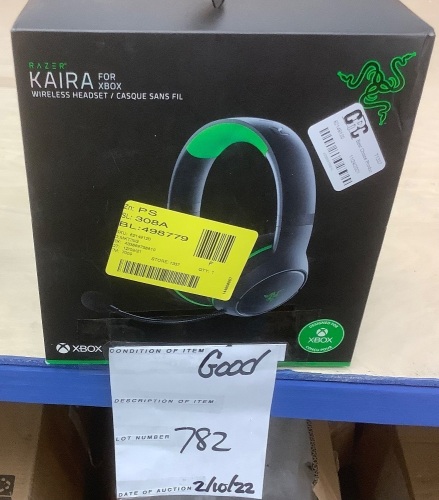 Razer Kaira Wireless Headset for XBox - Lot 782