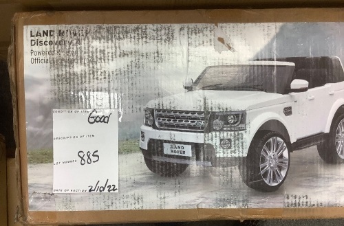 12V 2-Seater Licensed Land Rover Ride-On w/ Parent Remote Control - Lot 885
