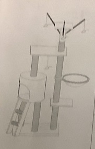 Cat Tower, Appears New - Lot 5