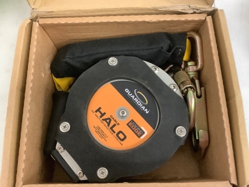 Guardian 10915, 30' Halo Cable Edge Series Self Retracting Lifeline, E-Comm Return - Lot 46